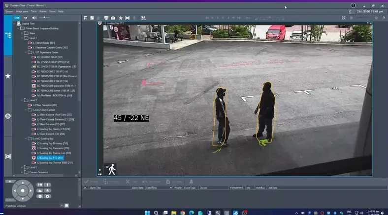 AI detection: fighting / physical altercation detected on CCTV