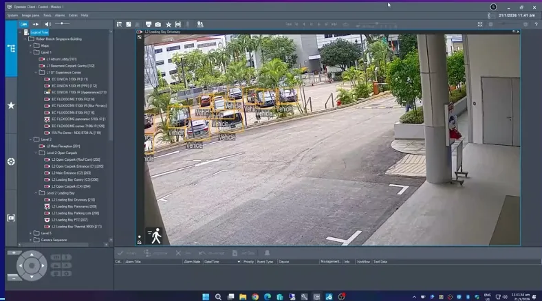AI detection: phone use / mobile device detected on CCTV