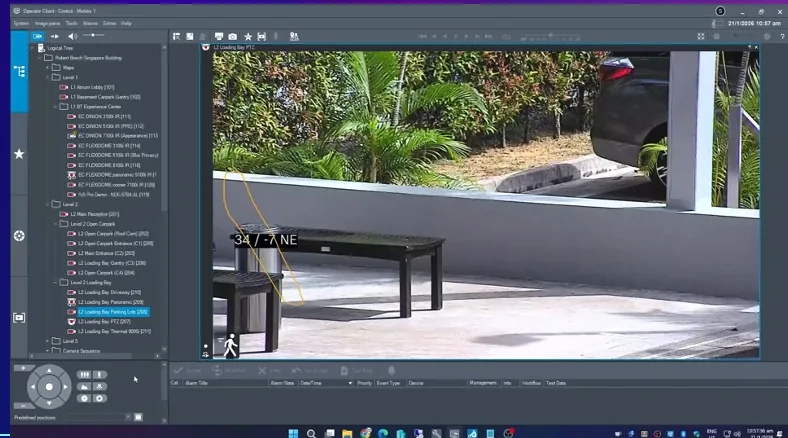 AI detection: smoking detected on CCTV